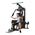 150LBS Weight Stack Home Gym Equipment with Pulley System D327