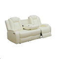 White 3-Piece Recliner Sofa Set R887265