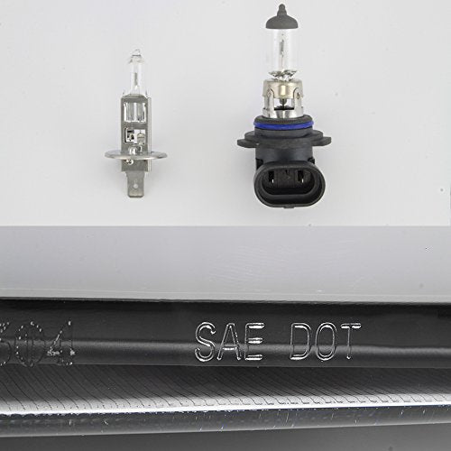 Black LED Projector Headlights Pair Z189