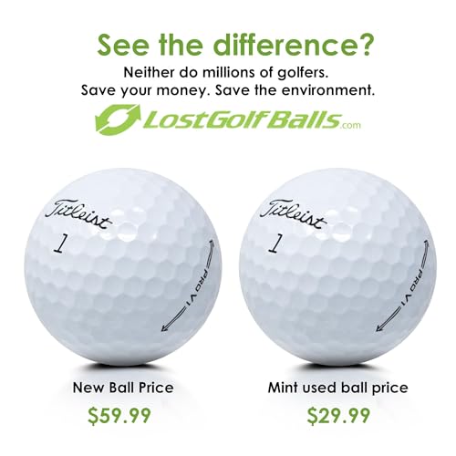 Recycled Used Chrome Soft Triple Track Golf Balls, White U9718