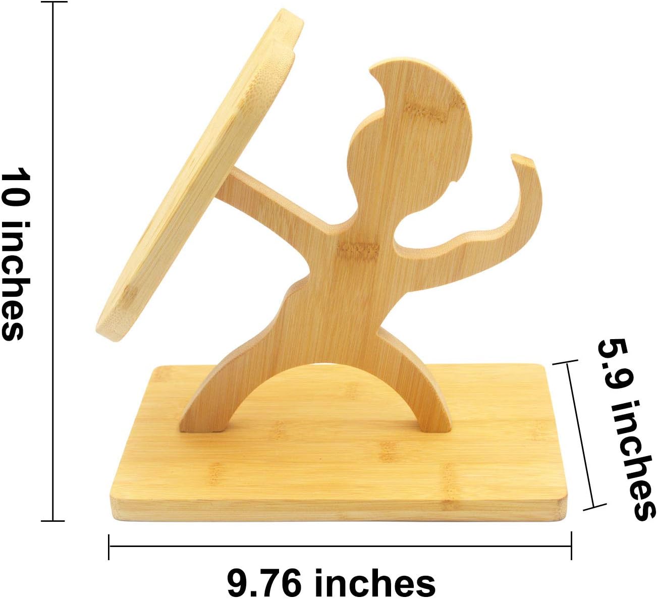Bamboo 7 Holes Knife Block Holder Q87560