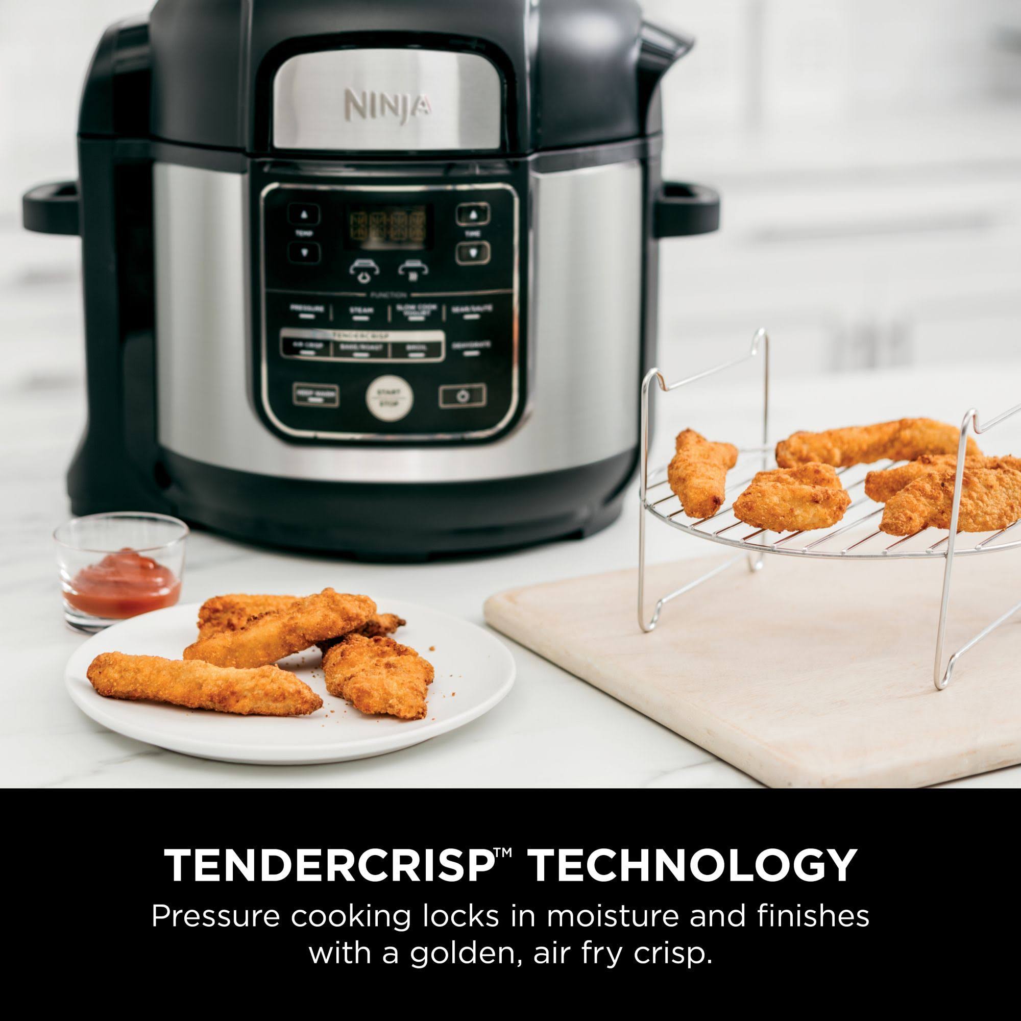 8 Quart Stainless Pressure Cooker Air Fryer Multicooker U870948