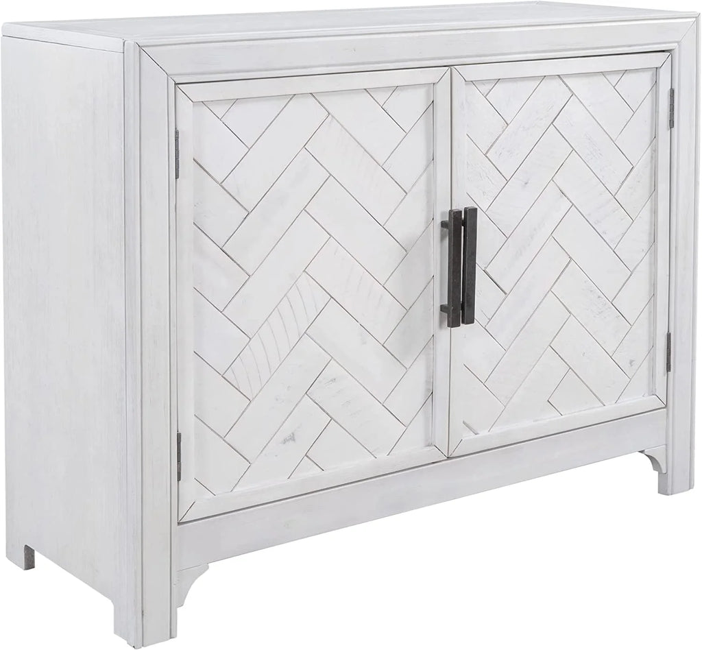 Antique Accent Cabinet with Adjustable Shelves J4541
