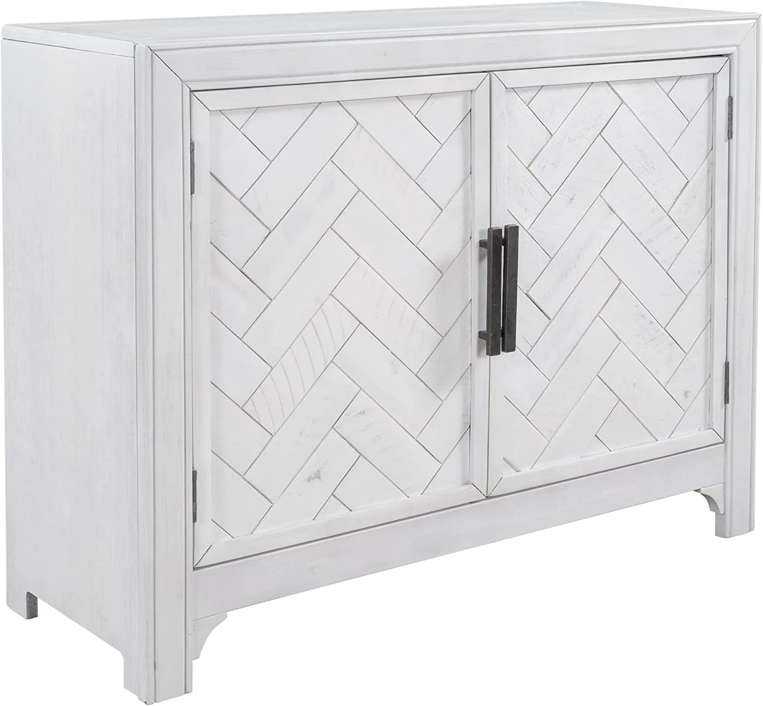 Antique Accent Cabinet with Adjustable Shelves J4541