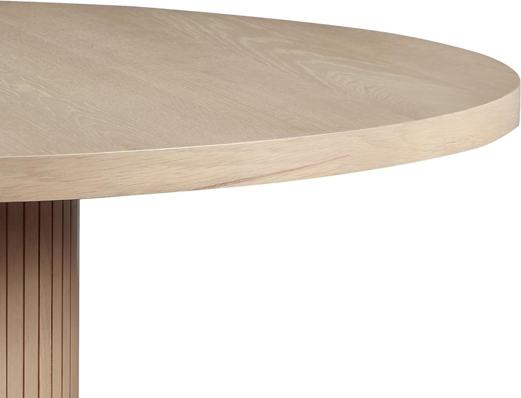 59'' Round Wood Dining Table M1979