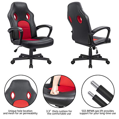 Blue High Back Ergonomic Gaming Chair B1043