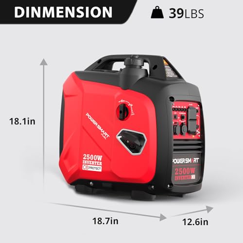 2500-Watt Portable Inverter Generator C861334