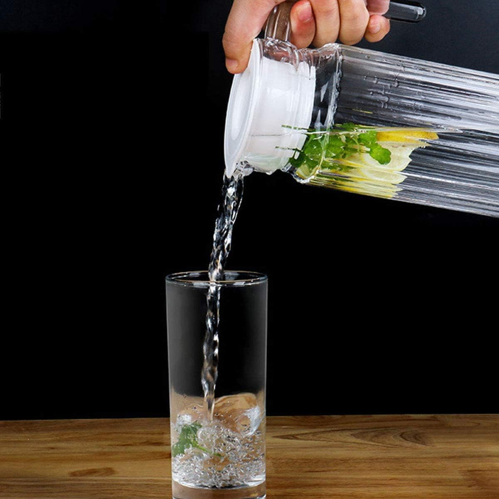 White 2 Pieces Water Pitcher Lids X867