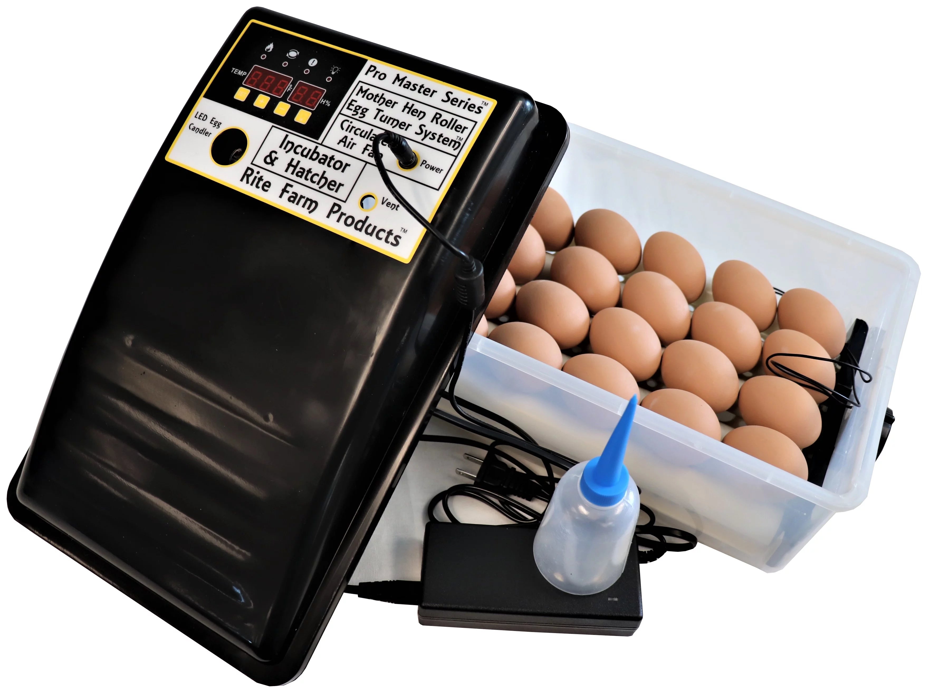 24 Chicken Egg Incubator & Hatcher Turner V298614