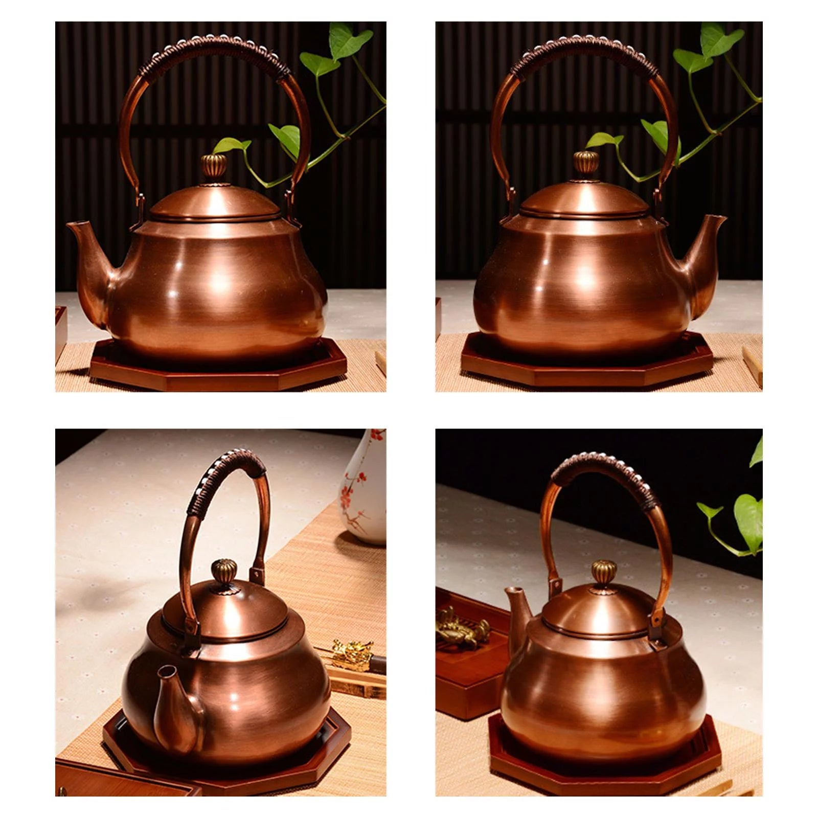 Insulated Handle Water Boiler Jug Teapot Induction Hob Camping Kettle F9545