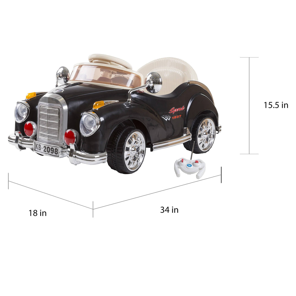 Kids Ride-On Battery Operated Classic Car C130
