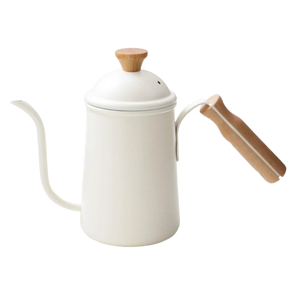 Beige Stainless Steel Gooseneck Coffee Kettle O311040