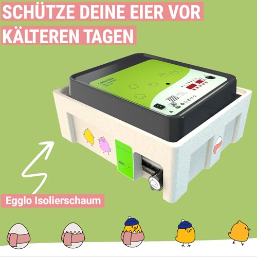 Egg Incubator with Automatic Egg Turner and Temperature Control W455596
