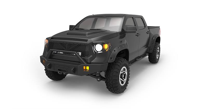 1/32 Scale 4WD RC Crawler Pickup Truck Kit T907