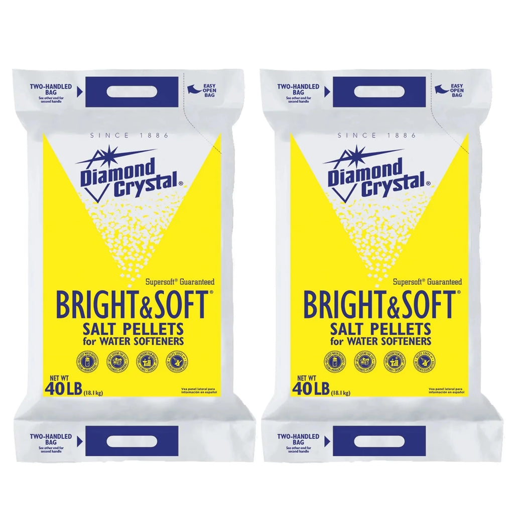 40 lb. Bag-2-Pack Water Softener Salt Pellets F887593