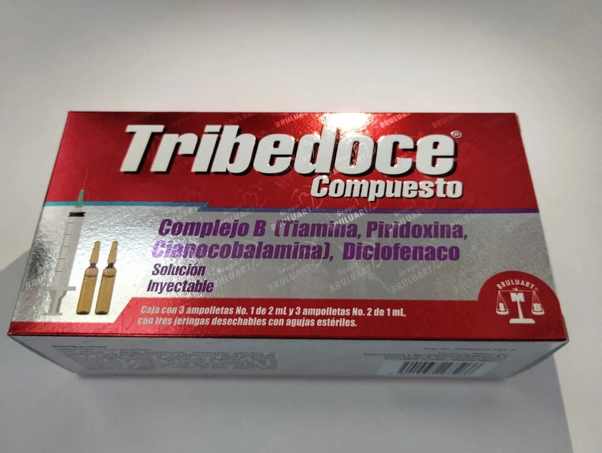 Complejo B- Vitaminas B1, B6, B12-3 Aplicaciones K58647