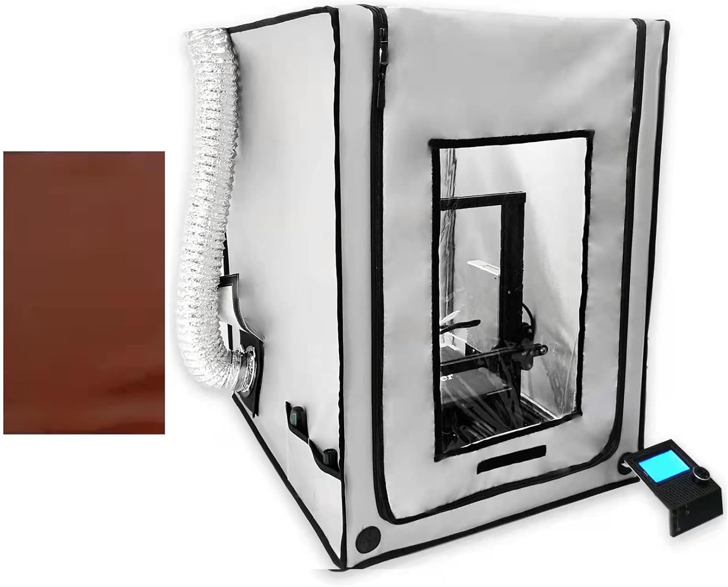 3D Printer Enclosure with 3-Layer Filter Ventilation Fan Tent Cover H865