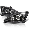 Black LED Projector Headlights Pair Y6726