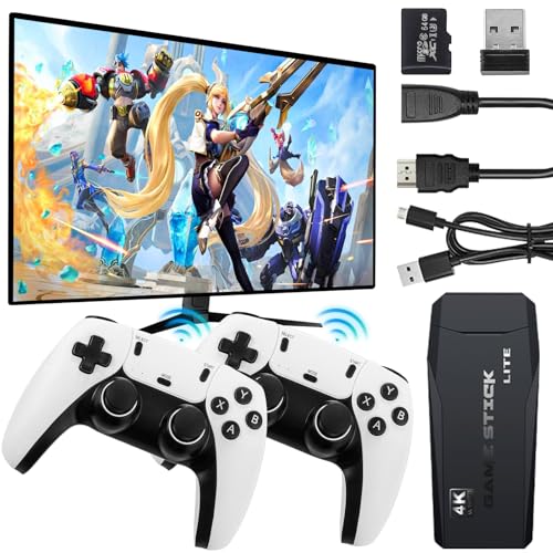 Wireless Retro Gaming Console with 20000+ Games and 4K HDMI Output W57504