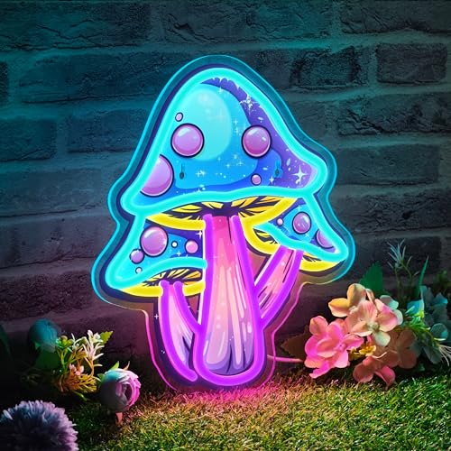 Mushroom Neon Sign Dimmable Mushroom Led Sign H421981