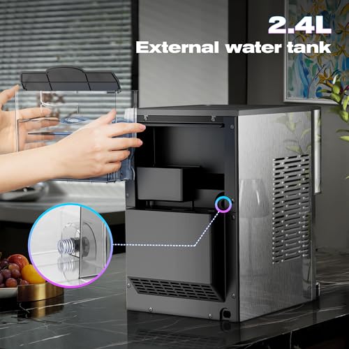 Countertop Nugget Ice Maker, 50LBS/Day Output, Self-Cleaning S476