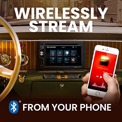 6.2 Inch Double Din Touchscreen Car Stereo System X77774