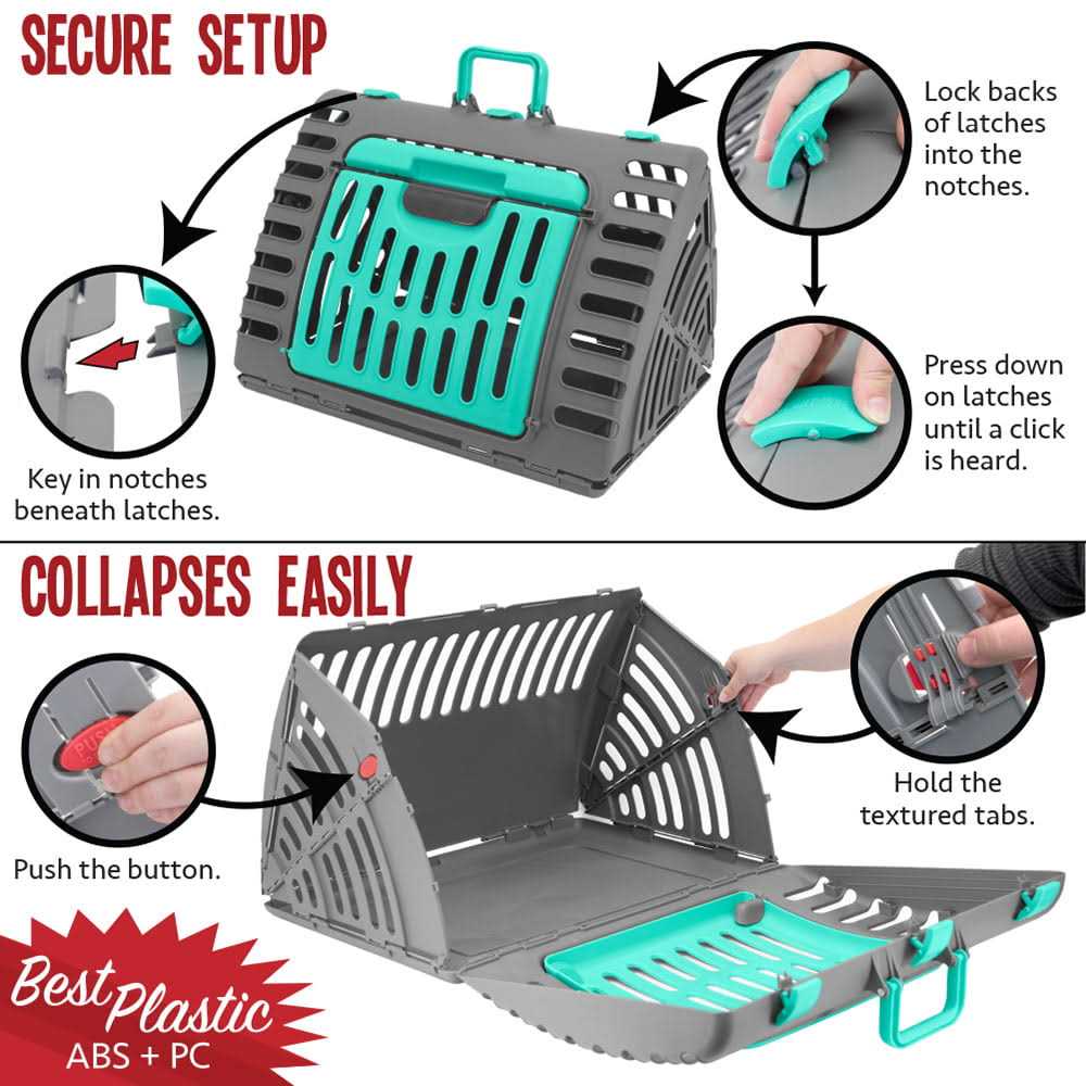 X-Large Foldable Travel Cat Carrier F982407