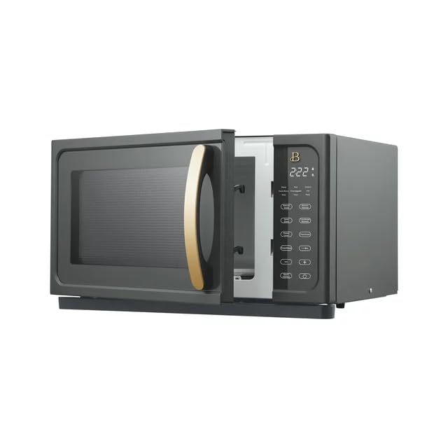 1.1 Cu ft 1000 Watt Sensor Microwave Oven (Gray) O955