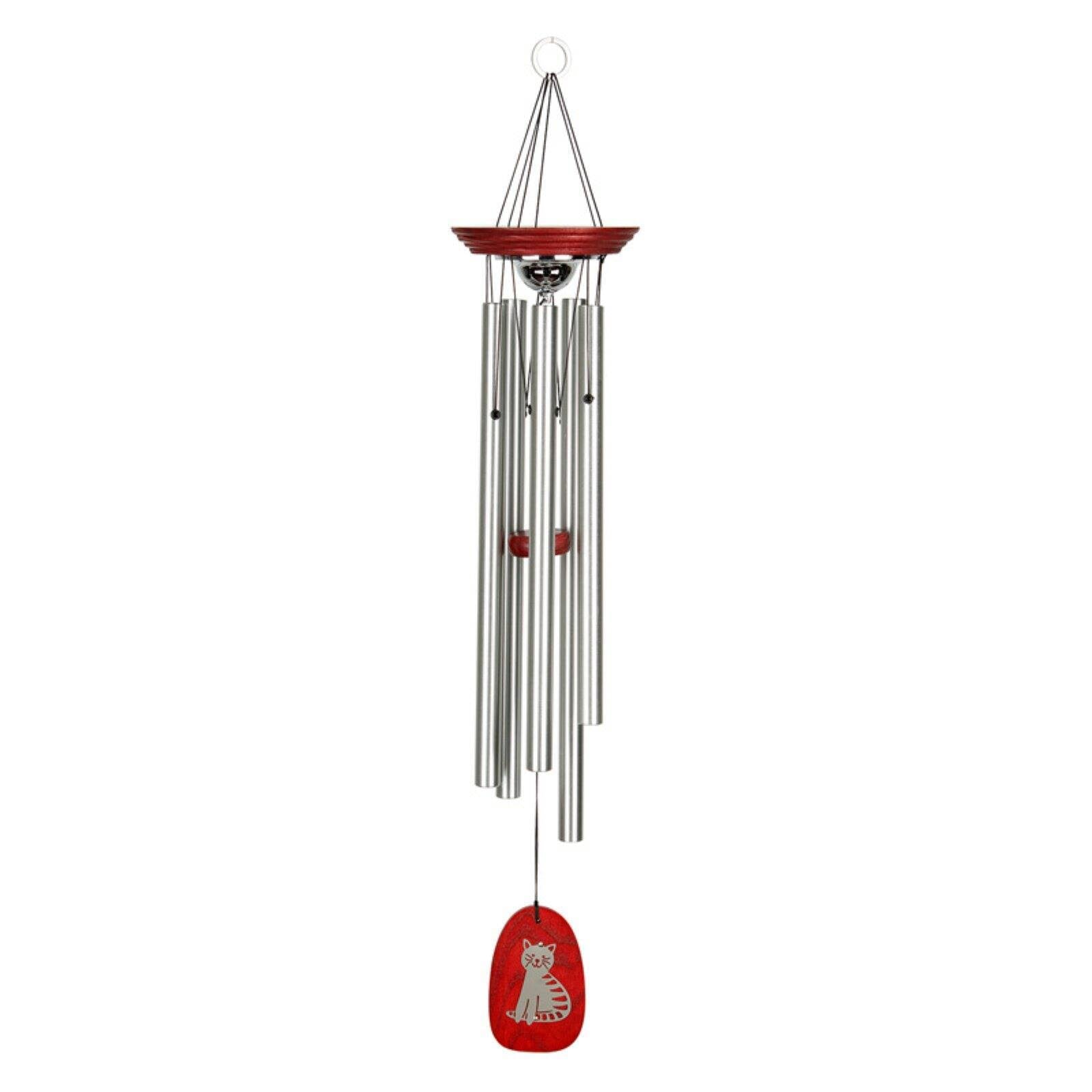 24 in. Pet Cat Memorial Wind Chime R702263