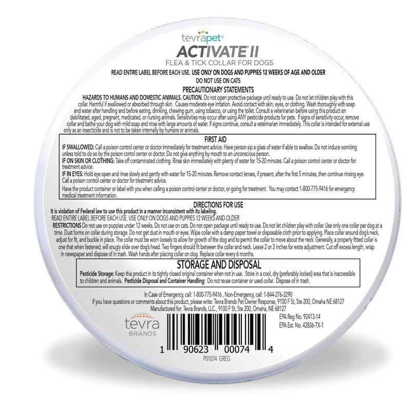Flea & Tick Collar for Dogs M425