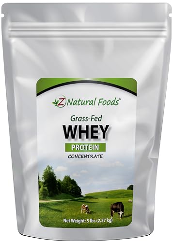Unflavoured Grass-Fed Whey Protein Powder, 5 lbs X47021