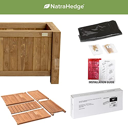 Wooden Planter Box (44" x 15" x 15") O23804