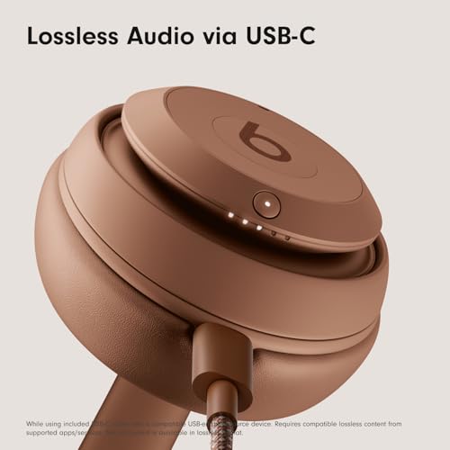 Wireless Bluetooth Noise Cancelling Headphones with Personalized Spatial Audio, USB-C Lossless Audio, Up to 40 Hours Battery Life - Sandstone N878