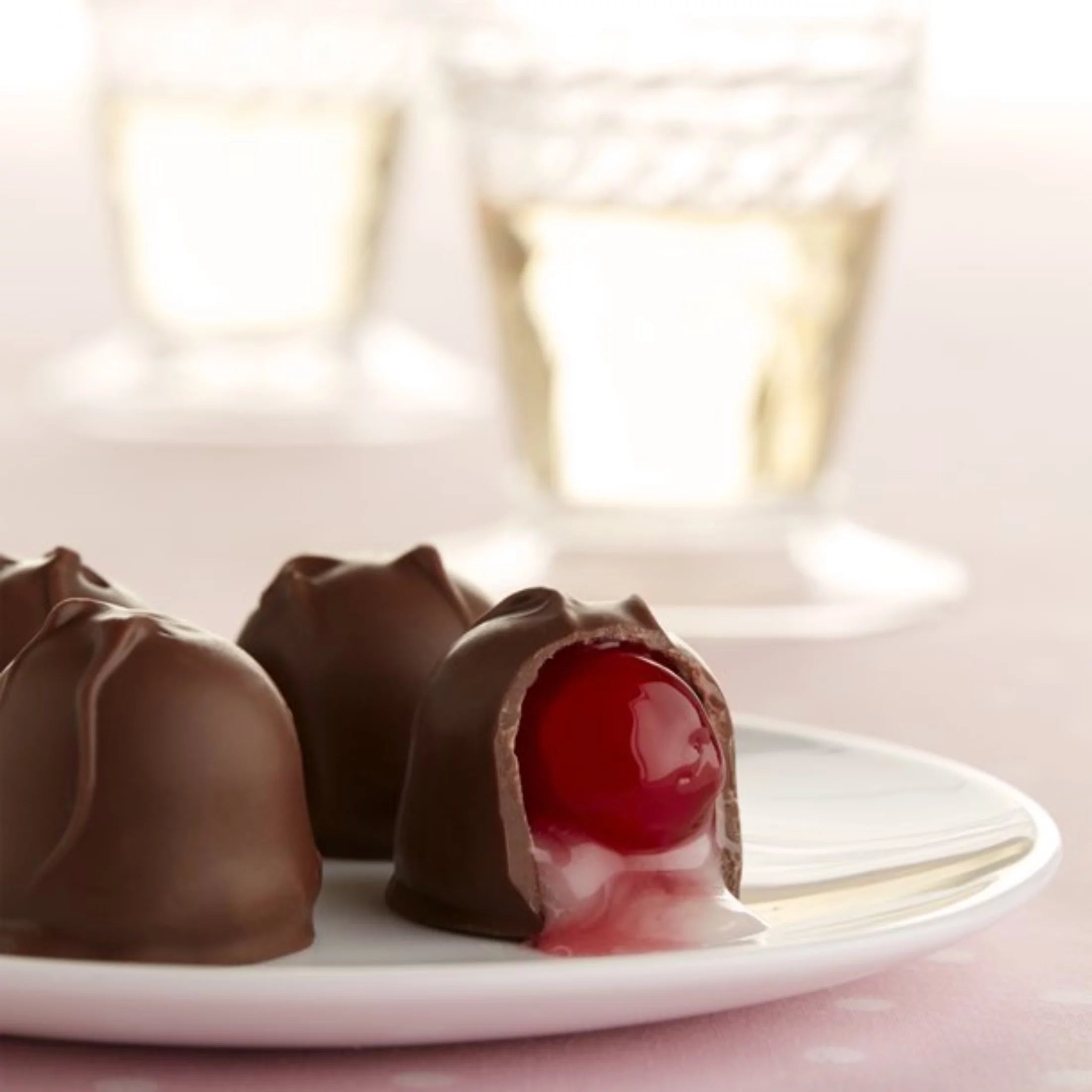 Dark Chocolate Cordial Cherries, 3.3 oz, Pack of 4 T213