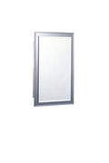 Frameless Single-Door Recessed Medicine Cabinet K7119