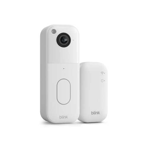 Black Video Doorbell with Sync Module Core P3020
