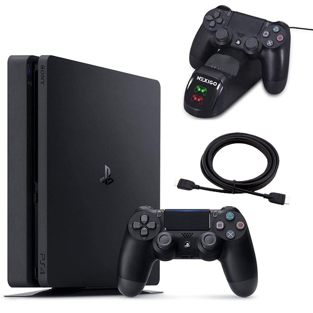 1TB PS4 Slim Console with Charging Station Dock Z688