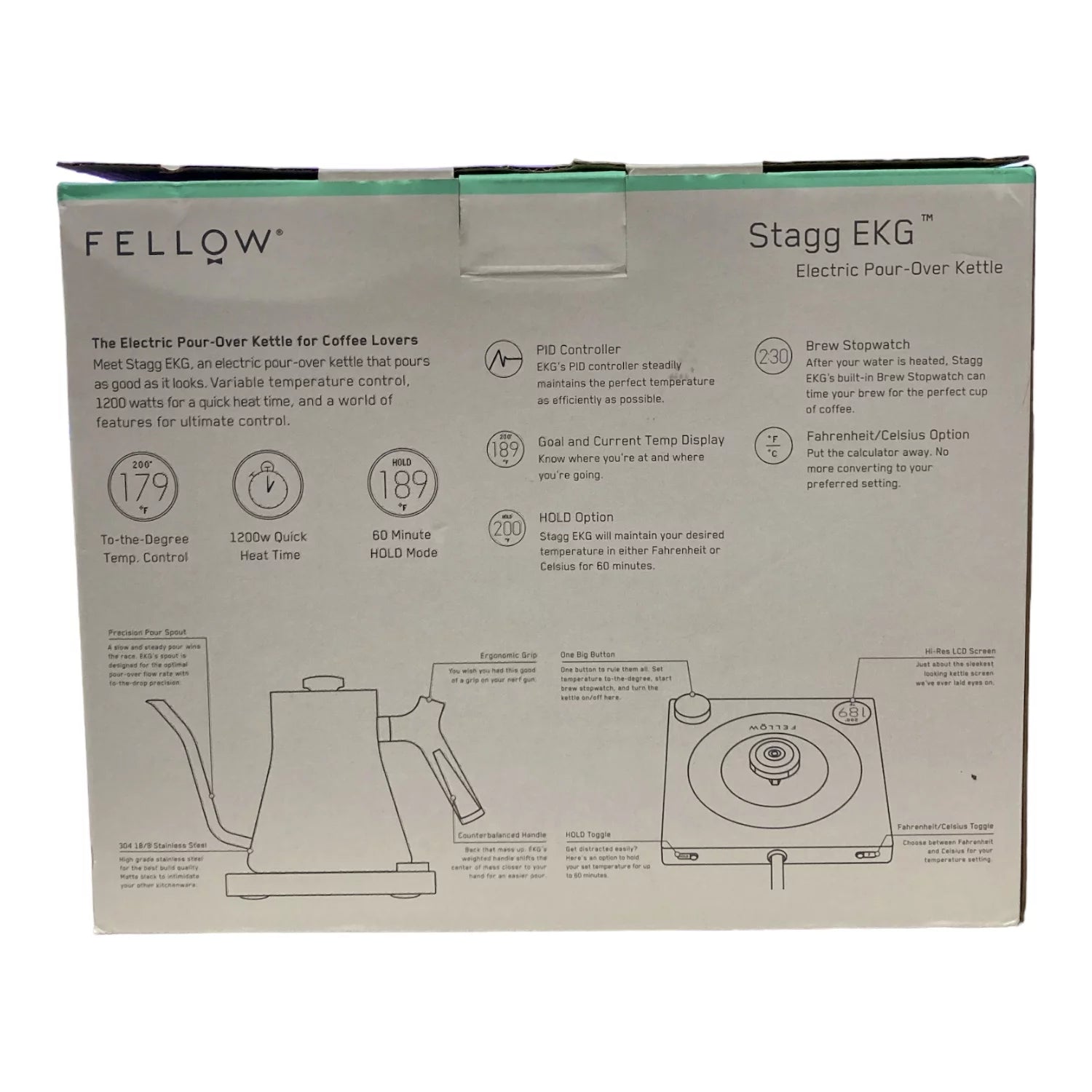 Matte Black Electric Kettle 0.9L C21524