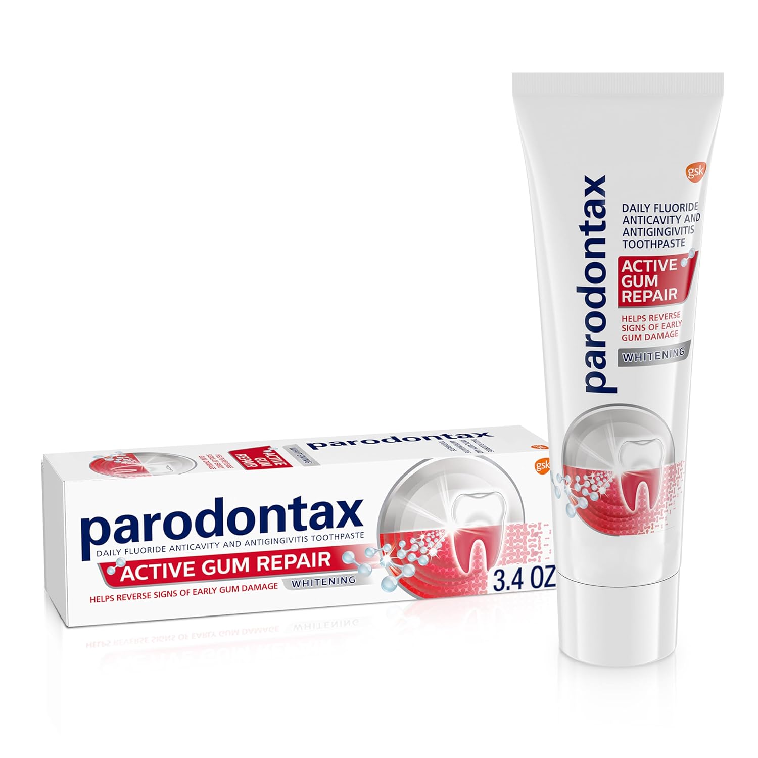 Active Gum Repair Whitening Toothpaste - 3.4 oz Tube I659855
