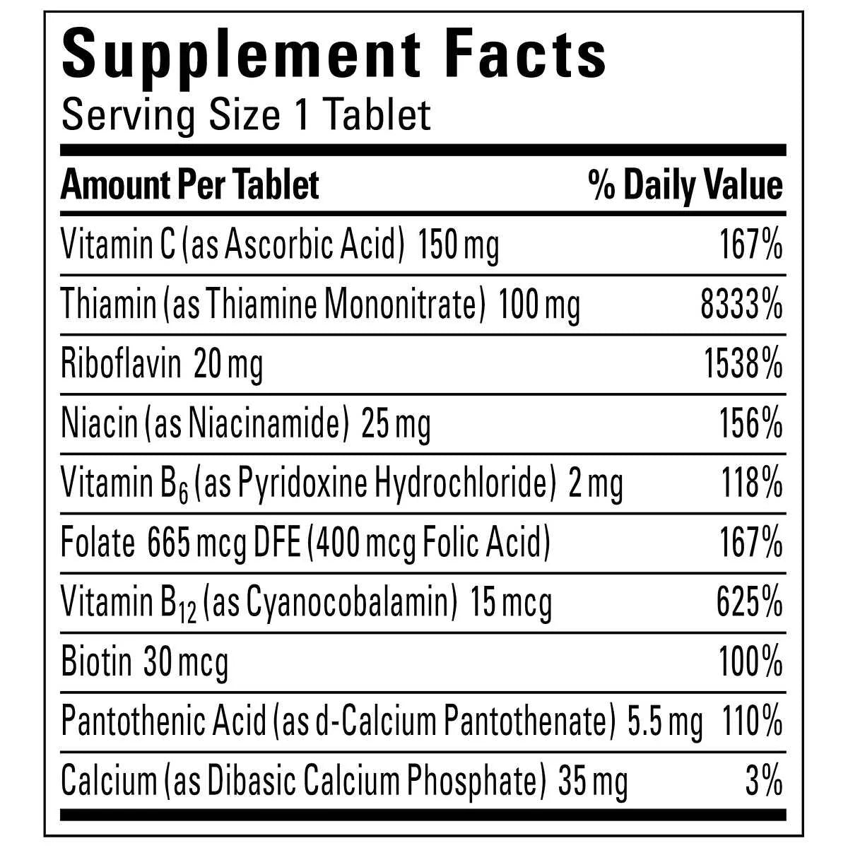 460 Tablets Super B-Complex C608552