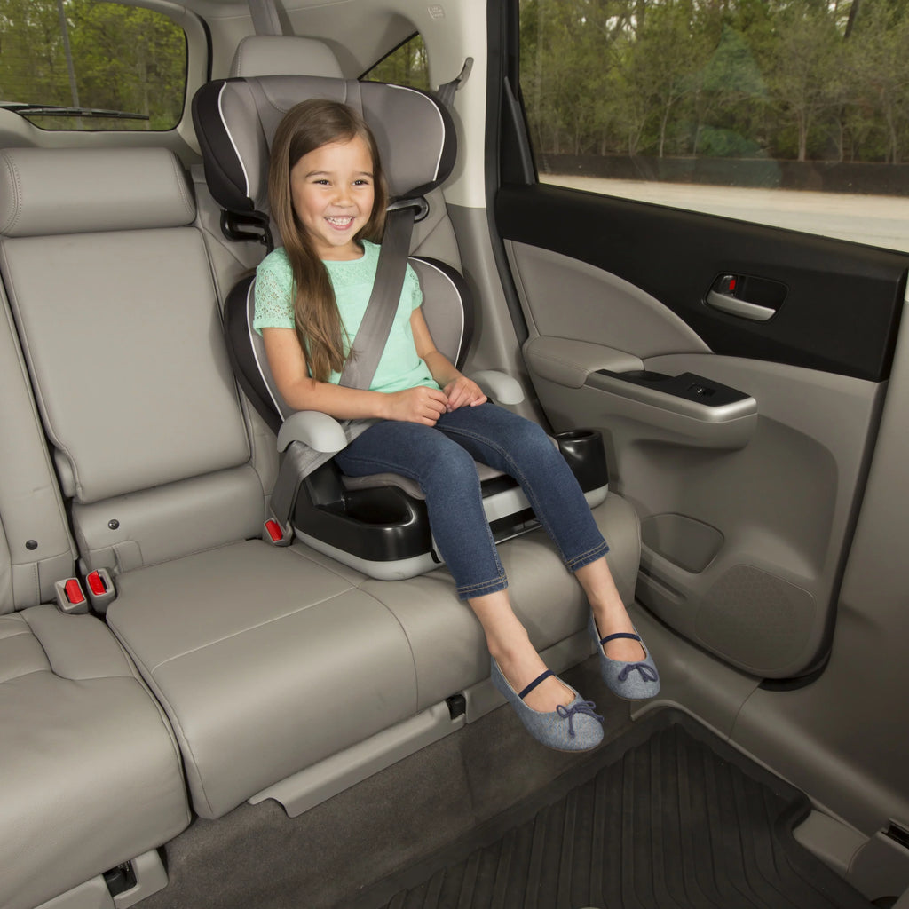 Dusted Indigo Booster Car Seat U595912