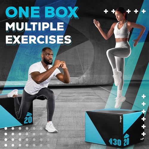Heavy 3 in 1 Foam Plyometric Jump Box S359079