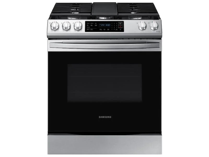 6.0 cu. ft. Smart Slide-in Gas Range with Convection in Stainless Steel I294561