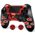 Red Cloudy Wireless Controller for PS4 N481