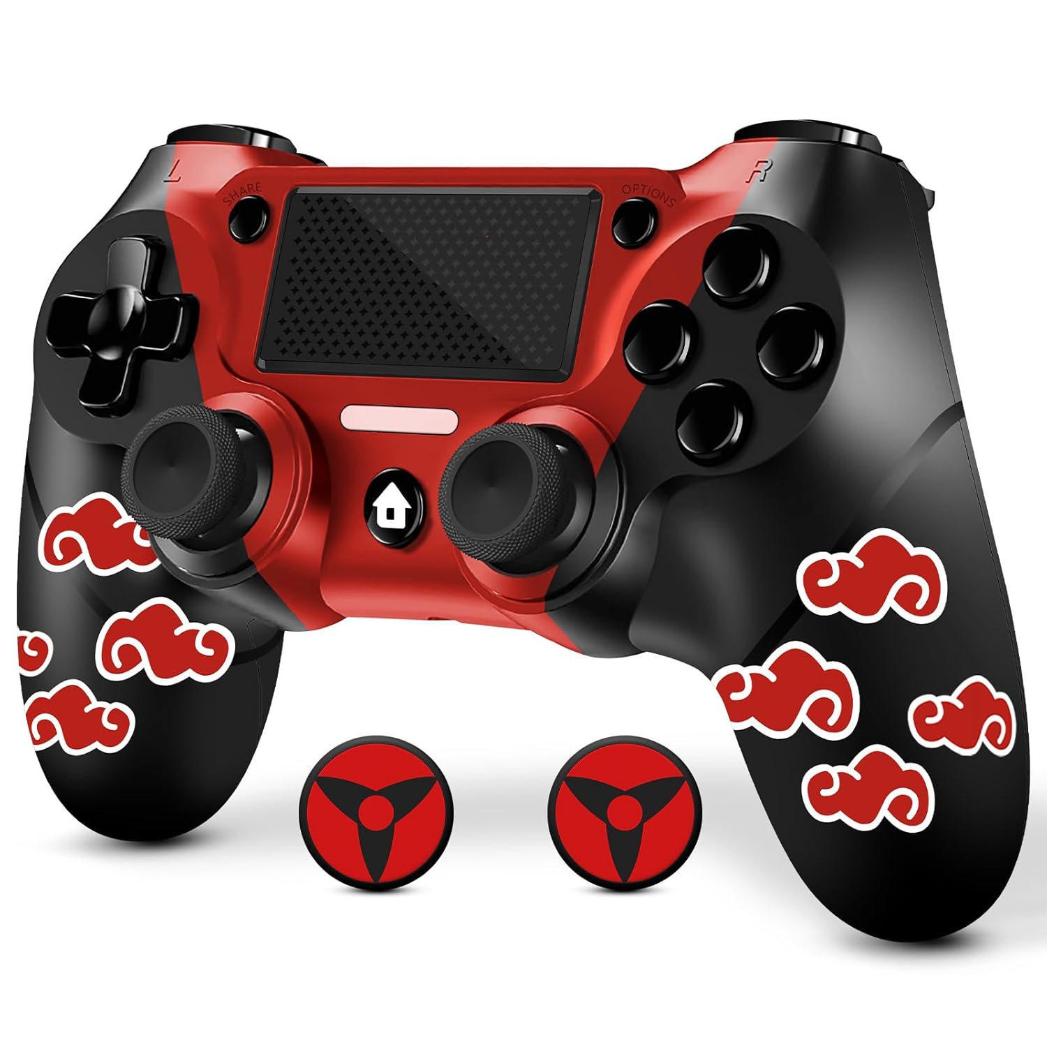 Red Cloudy Wireless Controller for PS4 N481