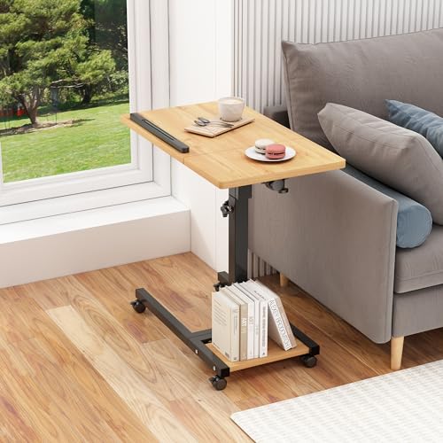 Mobile Adjustable Height Laptop Stand with Wheels J5859