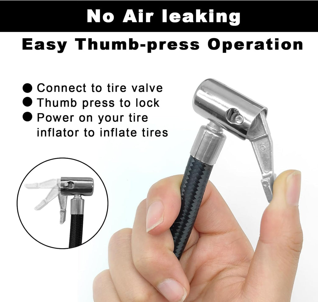 Rubber Tire Inflator Hose Adapter (9.2inch) Q1125