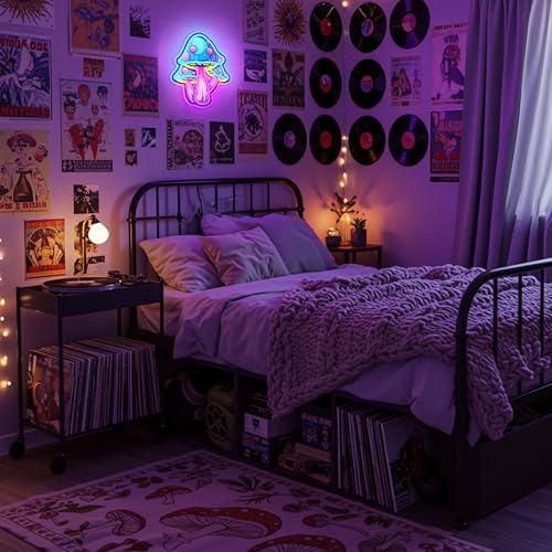 Mushroom Neon Sign Dimmable Mushroom Led Sign H421981