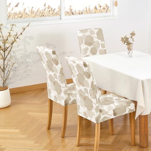 Royal Blue Set of 6 Stretch Dining Chair Covers P3521