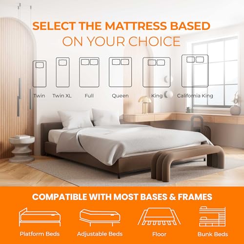 Queen 12 in Cooling Gel Memory Foam Mattress T5593
